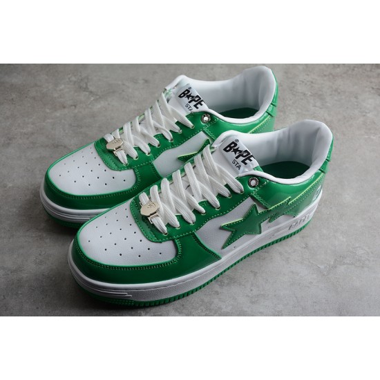 Bapesta TOKYO LOW WHITEGREENWHITE 1H70-191-001